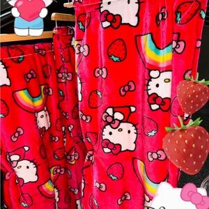 Hello Kitty Red Kids Pajamas